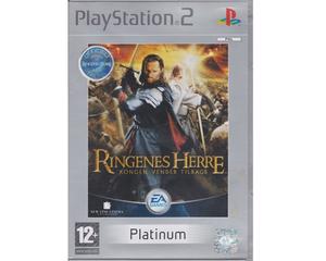 Ringenes Herre : Kongen Vender Tilbage (platinum) (PS2)