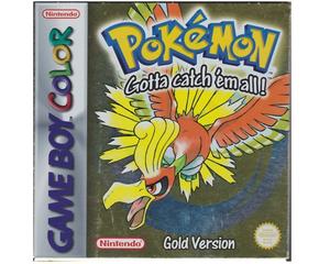 Pokemon Gold m. kasse og manual (GBC)