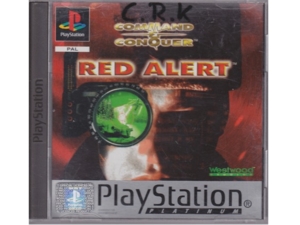 Command & Conquer : Red Alert u. manual (platinum) (PS1)