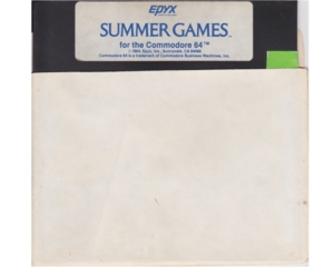 Summer Games (disk) kun disk (Commodore 64)