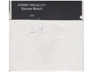 Kenny Dalglish : Soccer Match (disk) kun disk (Commodore 64)