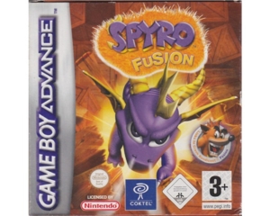 Spyro Fusion m. kasse og manual  (GBA)