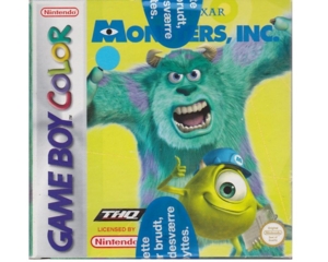 Monster Inc. m. kasse og manual (GBC)