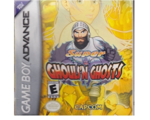 Super Ghouls'n Ghosts m. kasse og manual (GBA)