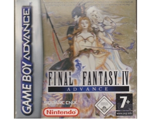 Final Fantasy IV Advance m. kasse og manual (GBA)