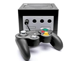 GameCube (Sort) (DOL-001) m. 1 joypad (kosmetiske fejl)