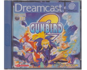 Gunbird 2 m. kasse og manual  (Dreamcast)