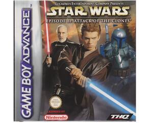 Star Wars Epi II : Attack of the Clones m. kasse og manual (GBA)