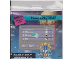 Scala Videotitler (Demo) m. kasse og manual (Amiga)