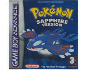 Pokemon : Sapphire Version m. kasse (GBA)