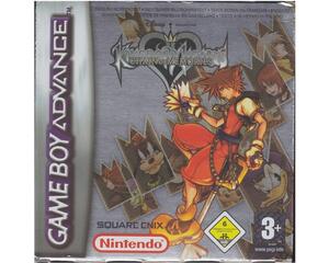 Kingdom Hearts : Chain of Memories m. kasse og manual (GBA)