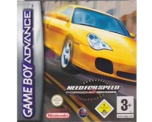 Need for Speed : Porsche Unleashed m. kasse og manual (GBA)