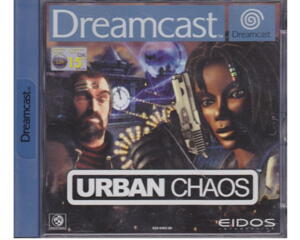 Urban Chaos m. kasse og manual  (Dreamcast)