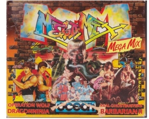 Mega Mix (bånd) u. manual (Commodore 64)