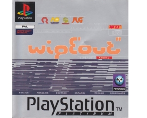 Wipeout u. kasse (PS1)