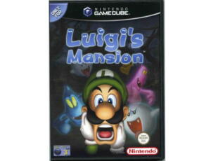 Luigi's Mansion (cover indlæg og kasse skadet) u. manual (GameCube)