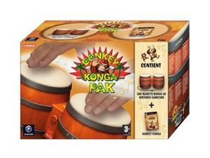 Donkey Konga m. bongoer (komplet) (GameCube)