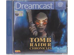 Tomb Raider Chronicles m. kasse og manual (Dreamcast)