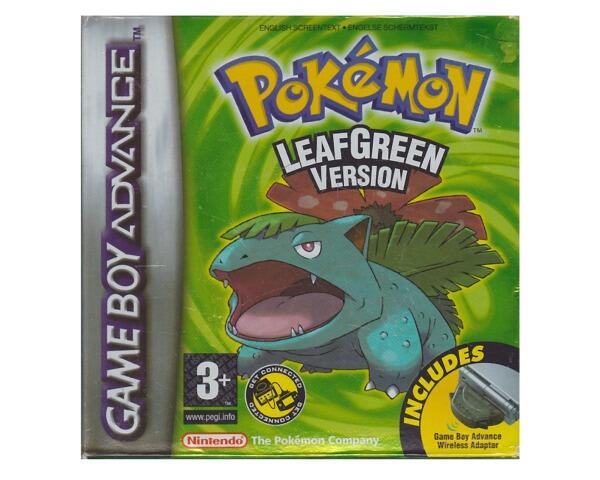 Box Art Pokemon Leaf Green 3ds Pokemon Leaf Green Gba Cover Art