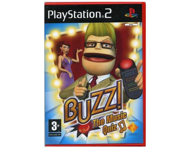 Buzz! The Music Quiz (dansk) (PS2) hos Nes