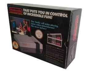 Nintendo 8 bit (eec/scn) incl 2 pads m. videokabel m. kasse og manual