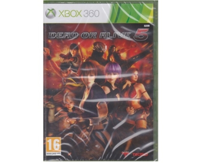 Dead or Alive 5 (forseglet) (Xbox 360)