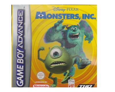 Monsters INC m. kasse og manual (GBA)