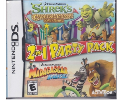 Shrek's Carnival Craze / Madagascar Kartz (Nintendo DS)