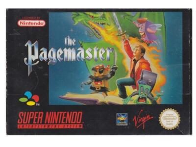 Pagemaster, The (eur) m. kasse og manual (SNES)