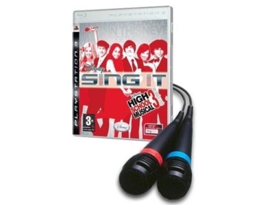 High School Musical 3 m. Mikrofon Sæt (Forseglet) (PS3)