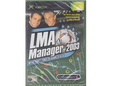 LMA Manager 2003 (forseglet) (Xbox)