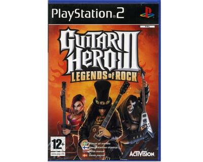 Guitar Hero III: Legends of Rock u. manual (PS2)
