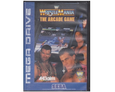 Wrestle Mania : The Arcade Game m. kasse og manual (SMD)