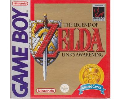 Zelda : Links Awakening (GB) (classic) m. kasse og manual