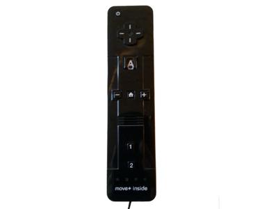 Wii Remote Controller m. motion plus (sort) (uorig)