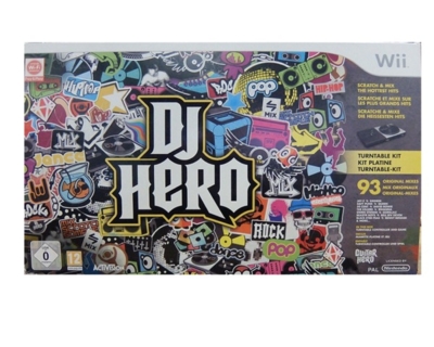 DJ Hero incl. Turntable (komplet) (Wii)
