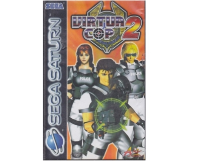 Virtua Cop 2 m. kasse og manual  (Saturn)