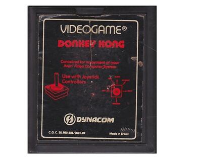 Donkey Kong (Atari 2600) (dårlig label)