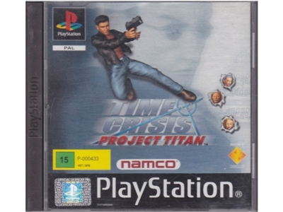 Time Crisis : Project Titan u. manual (PS1)