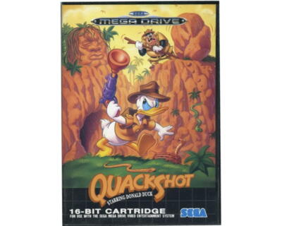 Quackshot starring Donald Duck m. kasse (SMD)