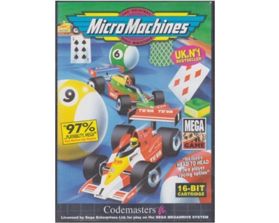 Micro Machines m. kasse og manual (SMD)
