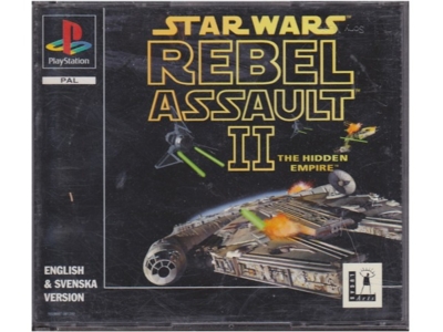 Star Wars Rebel Assault II : The Hidden Empire u. manual (PS1)