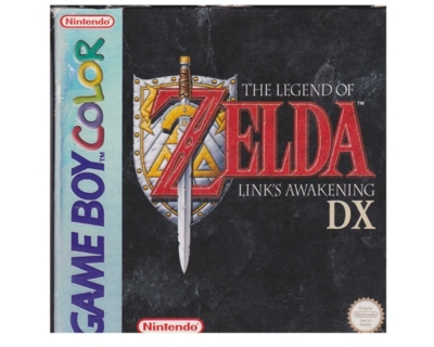 Zelda : Links Awakening DX (GBC) m. kasse og manual
