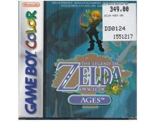 Zelda : Oracle of Ages (GBC) m. kasse (mærke) og manual