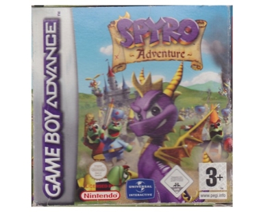 Spyro Adventure m. kasse og manual (GBA)