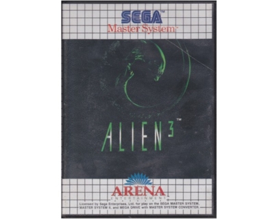 Alien 3 m. kasse og manual (SMS)