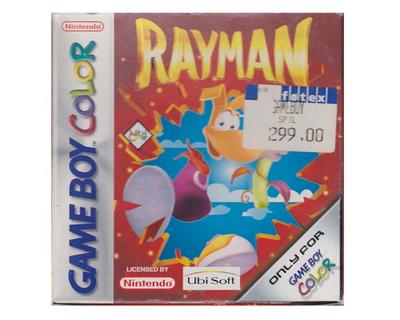 Rayman m. kasse og manual (GBC)