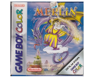 Merlin m. kasse og manual (GBC)
