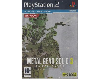 Metal Gear Solid 3 : Snake Eater  (Limited Metal Edition) (PS2)