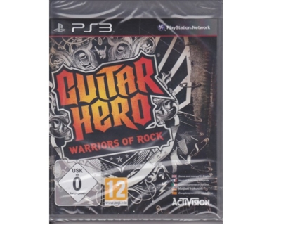 Guitar Hero : Warriors of Rock (forseglet) (PS3)